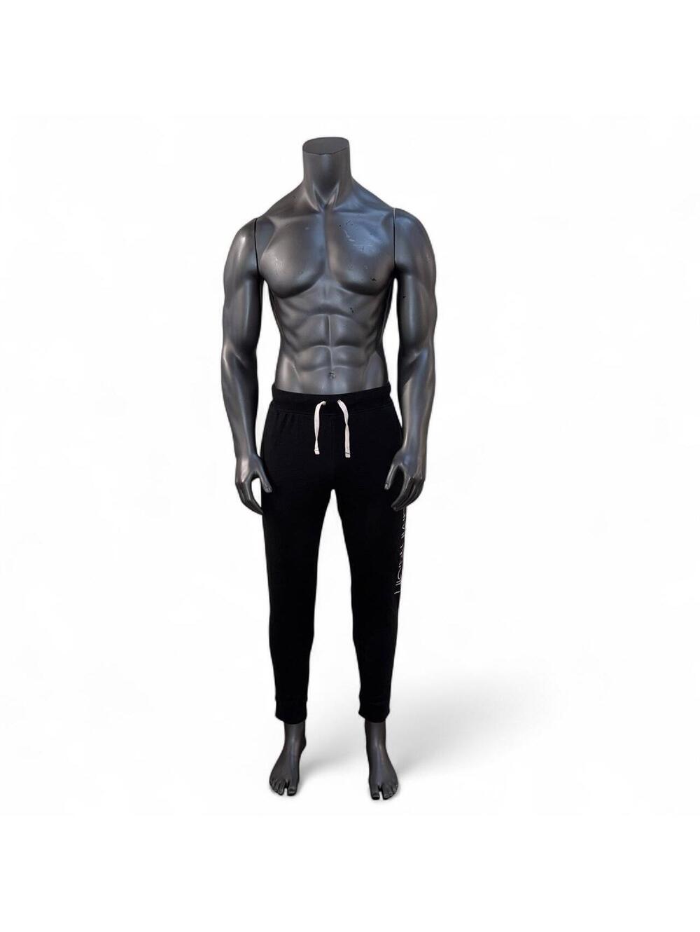 Calvin Klein Women's Black Joggers Sleepwear Pants Large L/G with White Logo